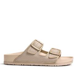 CHANCLAS DE MUJER MUSTANG COZUMEL BEIGE 60188 63276 - Querol online