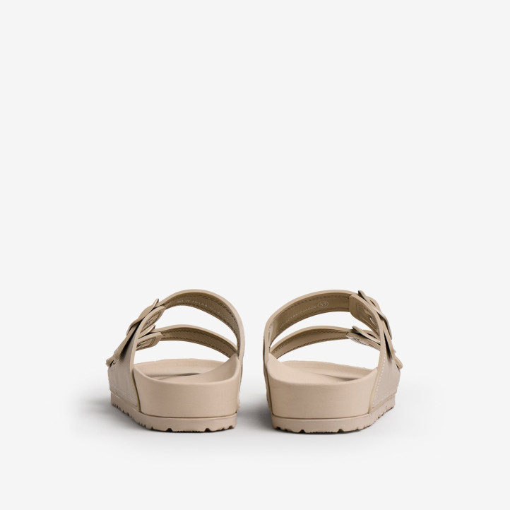 CHANCLAS DE MUJER MUSTANG COZUMEL BEIGE 60188 63276 - Querol online