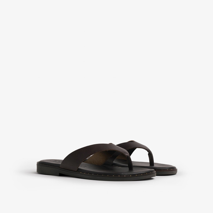 SANDALIAS DE MUJER MUSTANG REMI MARRON 54143 64001 - Querol online