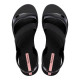 CHANCLAS DE MUJER IPANEMA VIBRANT SANDAL FEM BLACK/BLACK/PINK - Querol online