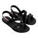 CHANCLAS DE MUJER IPANEMA VIBRANT SANDAL FEM BLACK/BLACK/PINK - Querol online