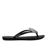 CHANCLAS DE MUJER IPANEMA  CRISTINA PEDROCHE FEM BLACK/GLITTER SILVER