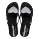 CHANCLAS DE MUJER IPANEMA  CRISTINA PEDROCHE FEM BLACK/GLITTER SILVER - Querol online