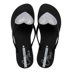 CHANCLAS DE MUJER IPANEMA  CRISTINA PEDROCHE FEM BLACK/GLITTER SILVER - Querol online