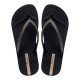 CHANCLAS DE MUJER IPANEMA MESH XI PLAT FEM BLACK/BLACK/GOLD - Querol online
