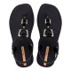 CHANCLAS DE MUJER IPANEMA CLASS URBANE SANDAL FEM BLACK/BLACK/GOLD - Querol online