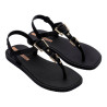 CHANCLAS DE MUJER IPANEMA CLASS URBANE SANDAL FEM BLACK/BLACK/GOLD