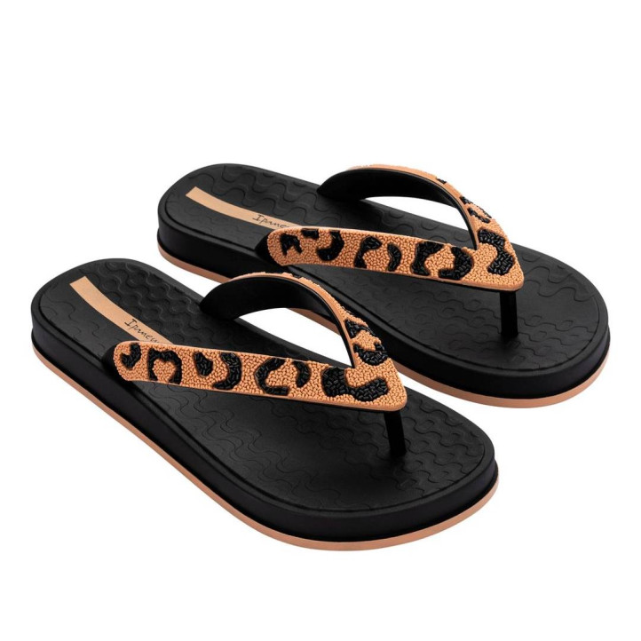 CHANCLAS DE MUJER IPANEMA FESTA FEM BLACK/BLACK/BEIGE - Querol online