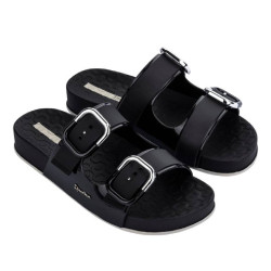 CHANCLAS DE MUJER IPANEMA SHORE SLIDE FEM BLACK/BLACK/BEIGE - Querol online