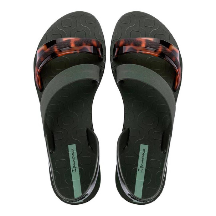 CHANCLAS DE MUJER IPANEMA VIBRANT SANDAL FEM GREEN/TURTLE - Querol online
