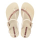 CHANCLAS DE MUJER IPANEMA ELEGANT SANDAL FEM BEIGE/GOLD PINK - Querol online