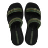 CHANCLAS DE MUJER IPANEMA GLOW SLIDE AD BLACK/GREEN/GOLD