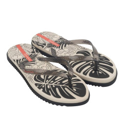 CHANCLAS DE MUJER IPANEMA RIO BLACK/BLACK/BEIGE - Querol online