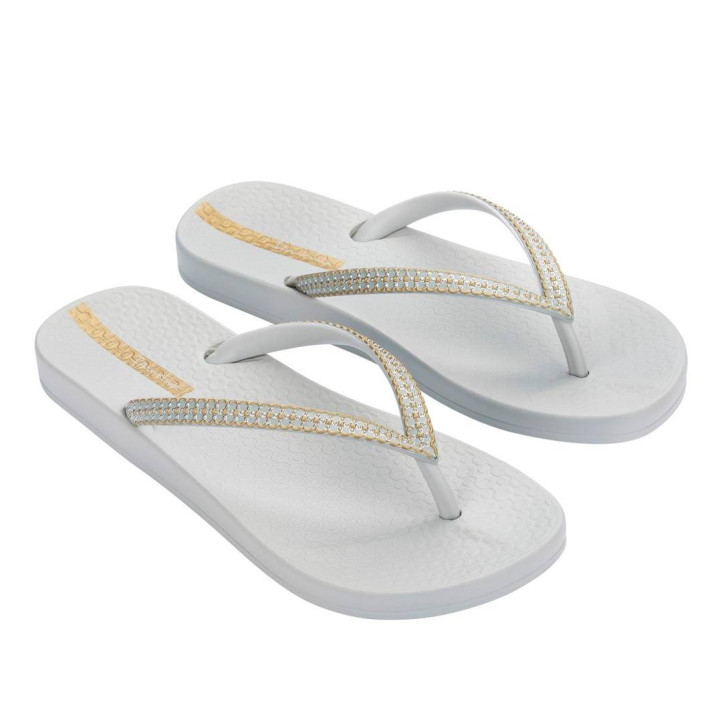 CHANCLAS DE MUJER IPANEMA MESH X FEM GREY/GOLD - Querol online