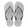 CHANCLAS DE MUJER IPANEMA ANATOMICA TAN FEM CINZA CLARO/PRATA