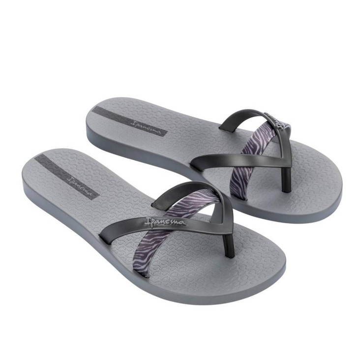 CHANCLAS DE MUJER IPANEMA KIREI CHIC FEM GREY/SILVER/DARK GREY - Querol online