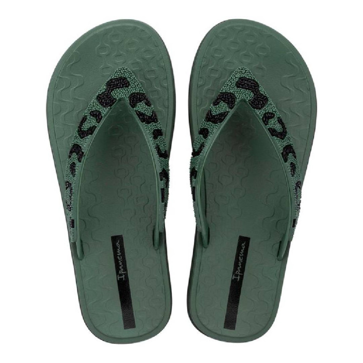 CHANCLAS DE MUJER IPANEMA FESTA FEM GREEN/GREEN/BLACK - Querol online
