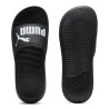 chanclas Puma popcat black con puma white niño