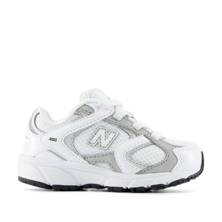 Sabatilles esport New Balance 408 white amb silver unisex - Querol online