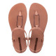 CHANCLAS DE MUJER IPANEMA CLASS MODERN SANDAL FEM BROWN/BRONZE - Querol online