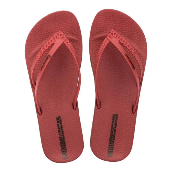 CHANCLAS DE MUJER IPANEMA BOSSA SOFT V FEM RED/BRONZE - Querol online