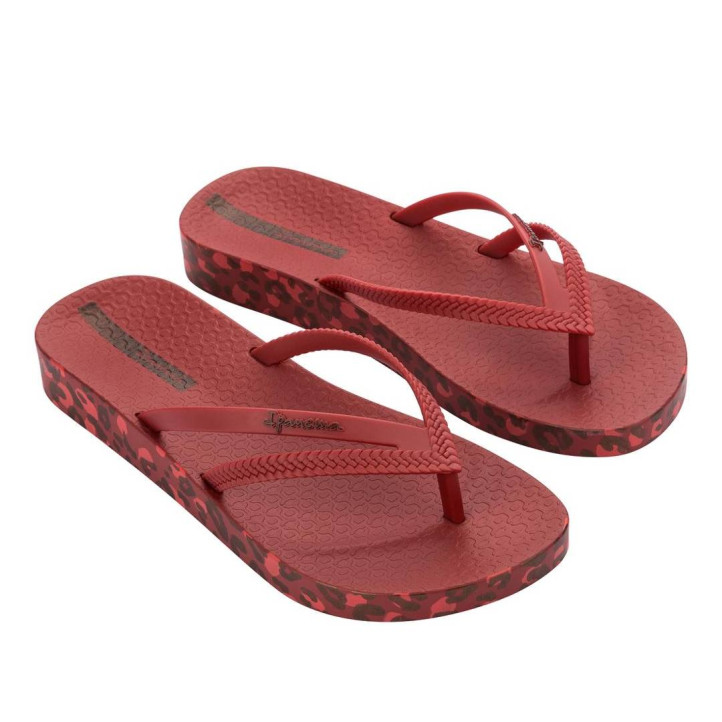 CHANCLAS DE MUJER IPANEMA BOSSA SOFT V FEM RED/BRONZE - Querol online