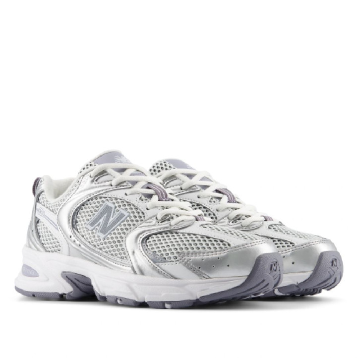 Zapatillas deportivas New Balance 530 grey matter con silver metallic y digital mist mujer - Querol online