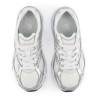Zapatillas deporte New Balance 408 white con silver metallic y pink niña