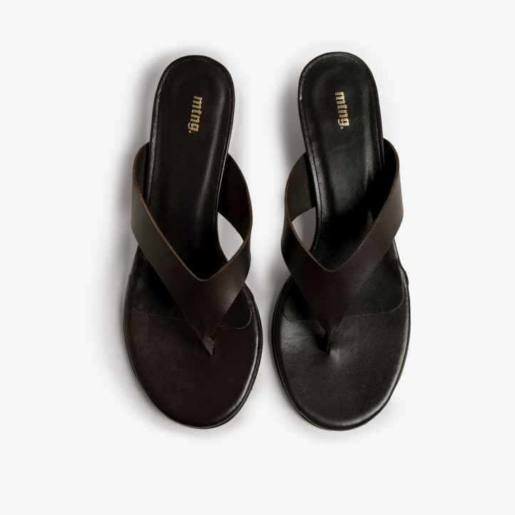 SANDALIAS DE MUJER MUSTANG KITTY MARRON 54142 63999 - Querol online