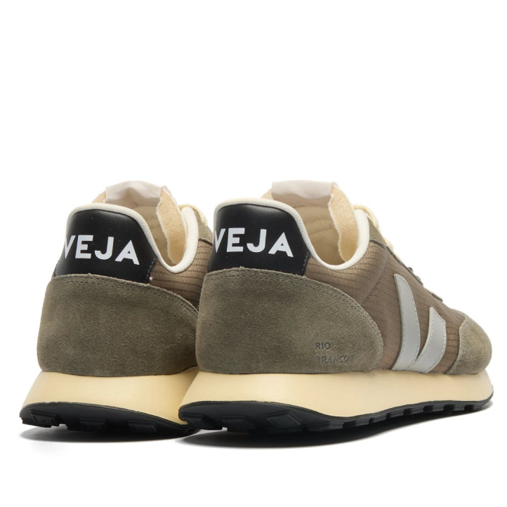 Zapatillas deportivas VEJA Rio Branco II Hombre Ripstop Kaki Oxford Grey Black - Querol online