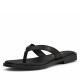 Sandalias planas Redlove Nao negras de dedo - Querol online