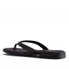 Sandalias planas Redlove Nao marrón oscuro de dedo