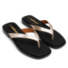 Sandalias planas Redlove Nao doradas de dedo