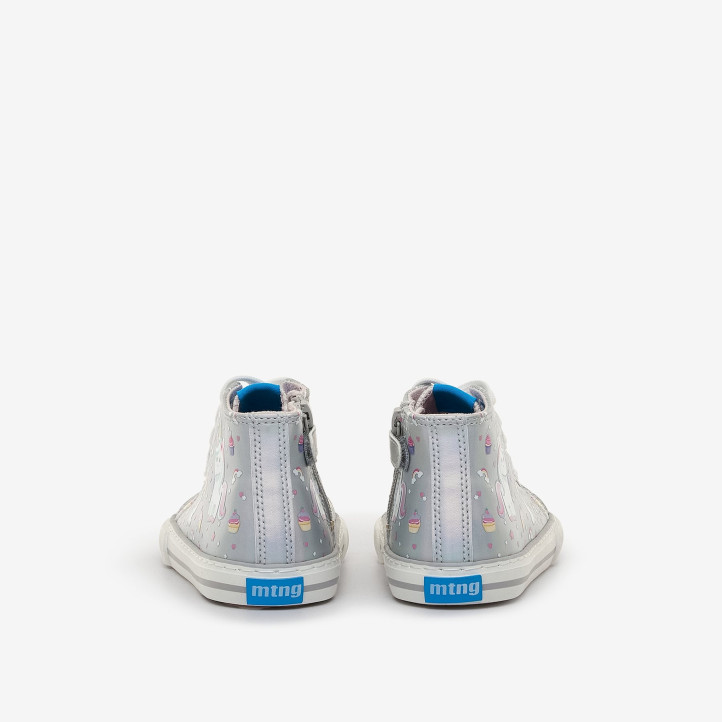 DEPORTIVAS DE NIñO MTNG KIDS FREE LIGHTS PLATA 49106 62999 - Querol online