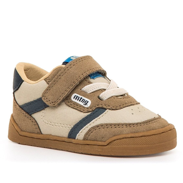 DEPORTIVAS DE NIñO MTNG KIDS RESPECT BEIGE 49007 63385 - Querol online