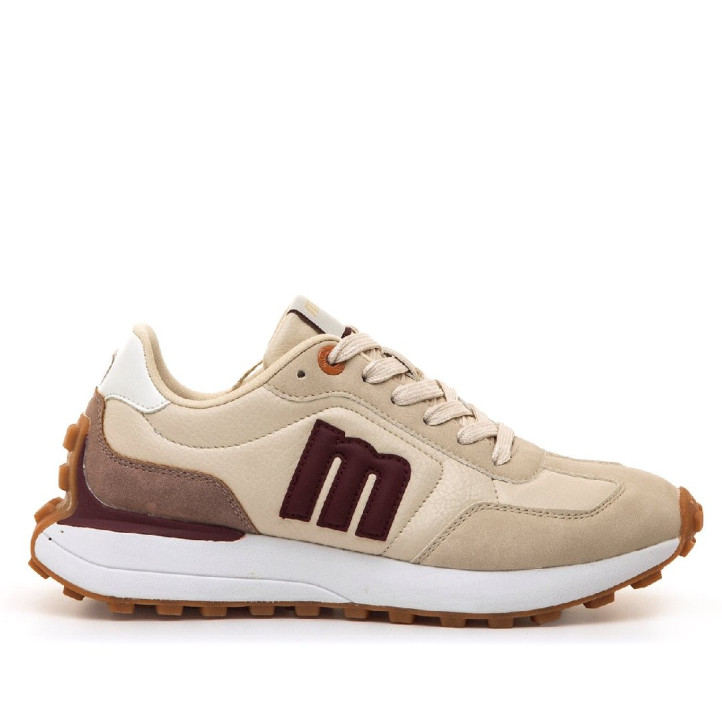 DEPORTIVAS DE MUJER MUSTANG ZINC BEIGE 60838 63531 - Querol online