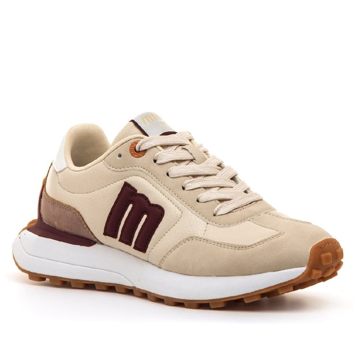 DEPORTIVAS DE MUJER MUSTANG ZINC BEIGE 60838 63531 - Querol online