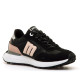DEPORTIVAS DE MUJER MUSTANG ZINC NEGRO 60838 63532 - Querol online