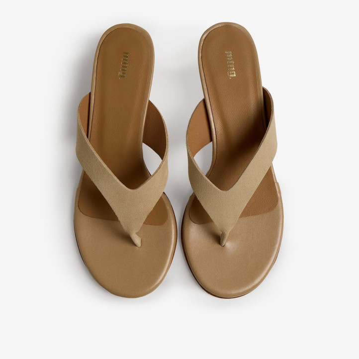 SANDALIAS DE MUJER MUSTANG KITTY BEIGE 54142 63997 - Querol online