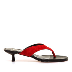 SANDALIAS DE MUJER MUSTANG KITTY ROJO 54142 64463 - Querol online
