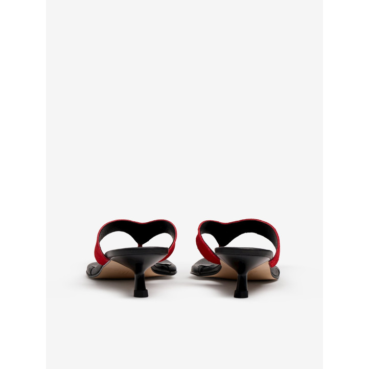 SANDALIAS DE MUJER MUSTANG KITTY ROJO 54142 64463 - Querol online