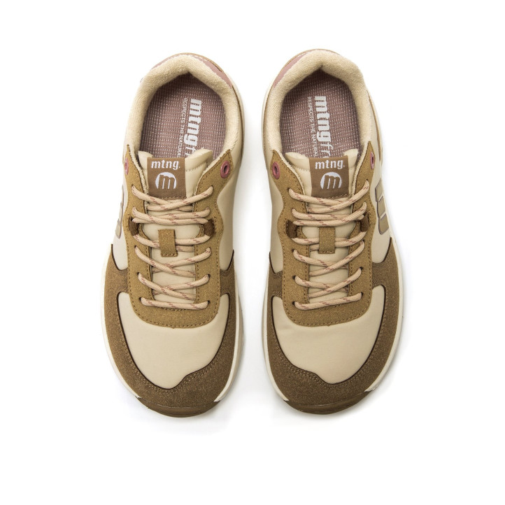 DEPORTIVAS DE MUJER MUSTANG FREE APOLO BEIGE 60857 63027 - Querol online