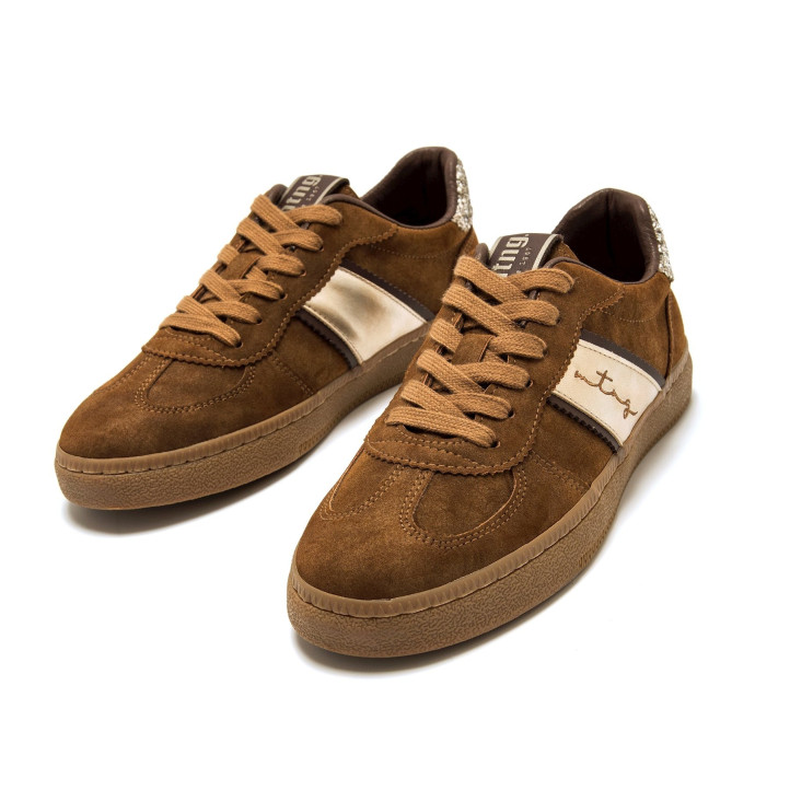 DEPORTIVAS DE MUJER MUSTANG ROY MARRON 60860 63542 - Querol online