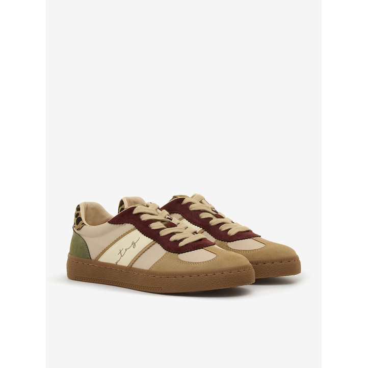 DEPORTIVAS DE MUJER MUSTANG ROY BEIGE 60860 63544 - Querol online
