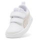 Sabatilles esport Puma Courtflex V3 Glitz blanques amb velcro per a nena - Querol online
