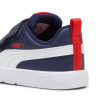 Sabatilles esport Puma Courtflex V3 blau marí amb velcro per a nens