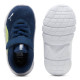 Zapatillas deporte Puma Courtflex V3 azul marino con velcro para niños - Querol online