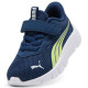 Sabatilles esport Puma Courtflex V3 blau marí amb velcro per a nens - Querol online