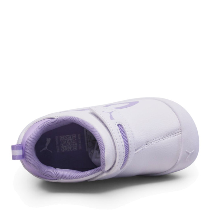 Sabatilles esport Puma Kitten SL V blanques i liles per a nena - Querol online