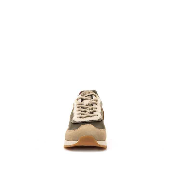 DEPORTIVAS DE MUJER MARIAMARE LIVANA BEIGE 63731 63467 - Querol online